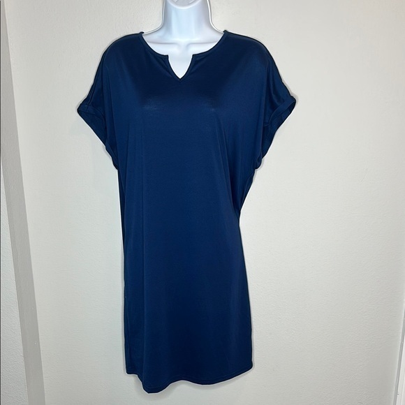 SHEIN Tops - SHEIN Deep Blue Casual Top